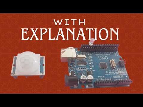 Make Automatic Light with Arduino (PIR Motion Sensor Project for Beginners) | Wadi tech