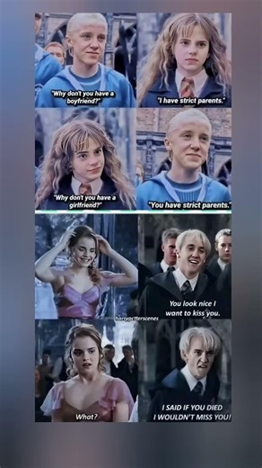 Draco Malfoy being Draco Malfoy! 💀 #harrypotter #memes #dracomalfoy #shorts