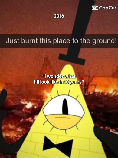 One is just bill cipher in a different form, different time