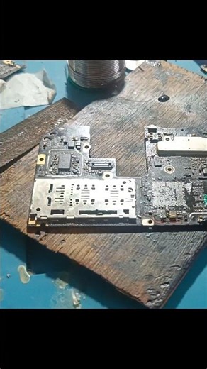 Poco M2 Cpu & Emmc Scratches Print Fixing 🫡 || #redmi9prime #pocom2 #shorts #hinditech