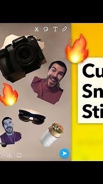 How to Make and Send Custom Snapchat Stickers