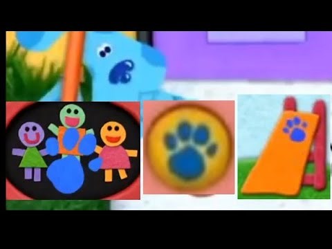 blue's clues how to draw 3 clues from A Brand New Game