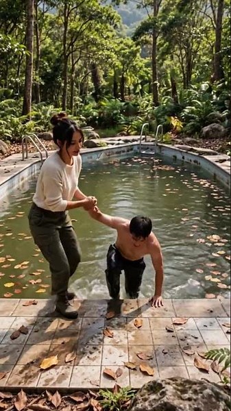 This Filthy Pool Became a Luxury Paradise!