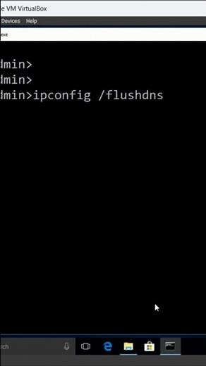 ipconfig command - Reset DNS cache (clear name to IP entries)