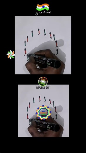 🇮🇳 Happy Republic Day 3D Animation | Flying Tiranga 🇮🇳 #Shorts