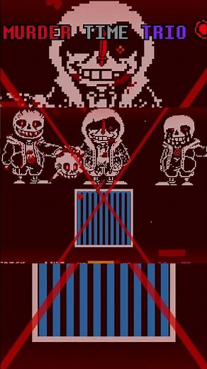 Murder Time Trio hardmode Phase 2 by SANS764 #undertale #undertaleau #sans