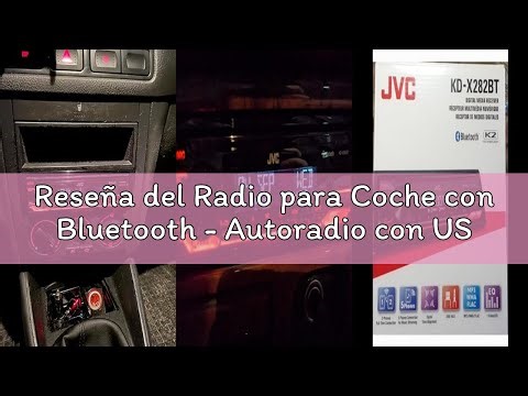 Reseña del Radio para Coche con Bluetooth - Autoradio con USB, AUX, 4 x 50W de Potencia, Manos Libre