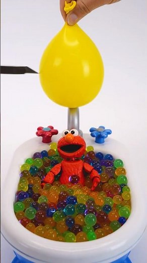 Satisfying Unboxing Sesame Street Elmo | Sesame Street Toy Collection ASMR #short #toy #sesame