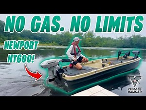 Unboxing & Test Run: Newport NT600 6HP Electric Outboard Motor for Fishing