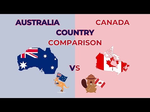 Comparing Nations - Australia vs Canada Country Comparison