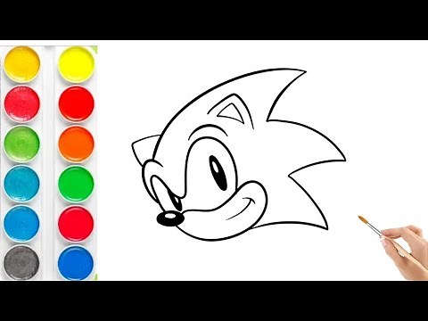 Easy Step-by-Step Guide: Learn How to Draw Sonic the Hedgehog for Kids!