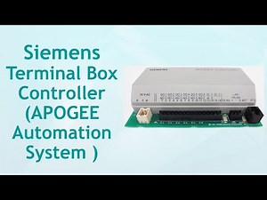 Siemens Terminal Box Controller / APOGEE Automation System / #hvac