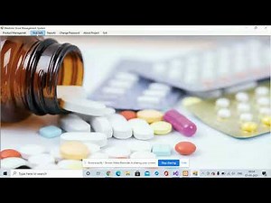 Medical Store Management System C# Windows Application Project