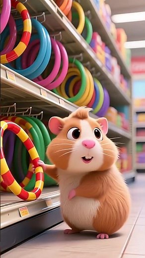 This Guinea Pig Bought a Gift... Who It's For Will Melt Your Heart! 🥰🐶🎁 🐹 #cartoon #funny