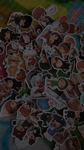 These stickers and your pending school projects make a perfect combo. Bring your imagination to life with Hirono. #hirono #stickers