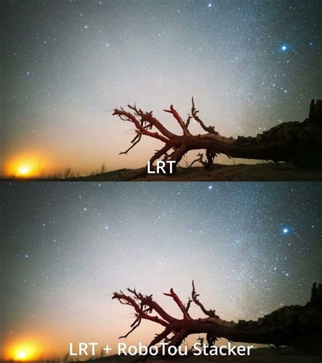 I’ve developed my own time-lapse stacking software to handle astrophotography flickers. #timelapse