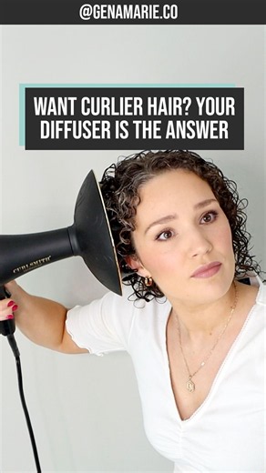 Want Curlier Hair? Your Diffuser Is the Answer