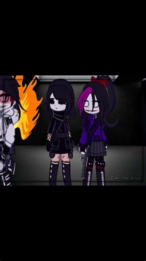-burns burns burns- meme ||Creepypastas|| (The Killers) #gacha #creepypasta #alightmotion