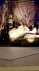 夜のグラングリーン大阪を散歩🚶ここで感じるのは目に映る景色すべてが無駄のない機能美のデザインで 街並みと調和する建築物に統一されていること 視界がすっと整って 頭の中まで澄んで整理されていく..国内最大級の大都市なのに 不思議と心が静かになる場所✨広告看板は統一された美しいGGOの景観に雑多感を産む存在だと思う#景観を守りたい #グリーンアップル　🍏