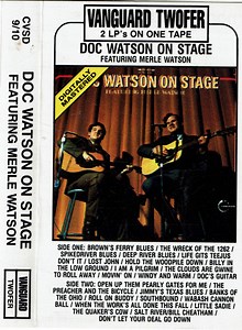 Doc Watson Featuring Merle Watson - Doc Watson On Stage