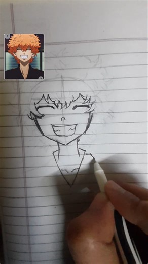 draw anime cherecter # pen art # short# subscribe