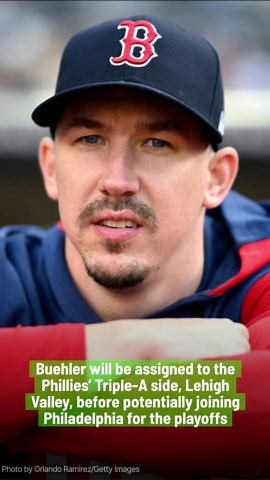 Phillies Add Buehler Two Days After Release From Red Sox.