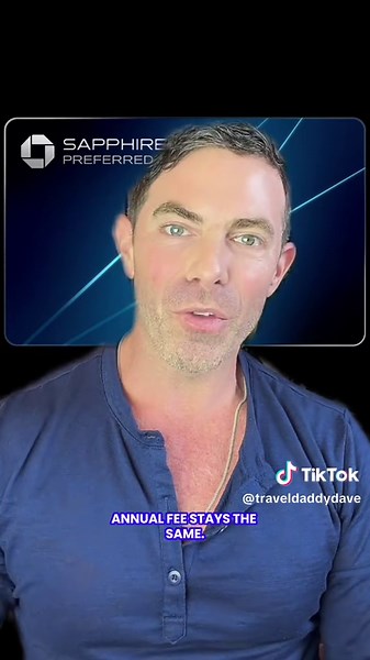 The new Chase Sapphire Preferred just got revealed. And it’s honestly pretty rad… for the most part. Comment CHASE for more information on the card. New stuff (effective June 15th for all): 1. $50 annual Chase Travel Hotel credit is now $100 2. Global Entry/TSA PreCheck credit every 4 years 3. Free 1 year of Apple TV if activated before Dec. 31 2026 4. 3x point multiplier on gas and EV charging 5. 3x multiplier on Vacation rentals like AirBnB and Vrbo. What stays the same: 1. Annual fee stays at