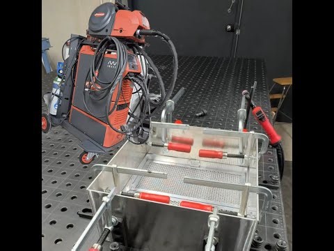Aluminum Filter Box for Ventilation Duct – MIG and TIG Welding with Fronius iWave Multiprocess PRO