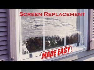 Window Screen Replacement