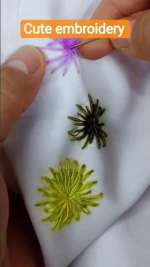 very cute embroidery tutorial for beginners #embroidery #embroiderydesign