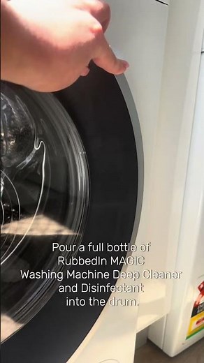 Rubbedin Magic Washing Machine Deep Cleaner
