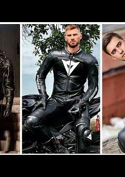 Latest Leather clothing for men and young boys#2022
