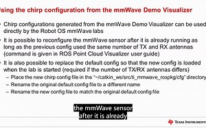 3.5 毫米波雷达在机器人中技术展示