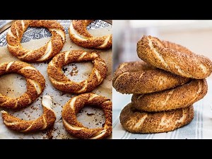 How To Make Turkish Street Simit Bread | Homemade Turkish Simit Recipe | Tasty Food With Tamanna