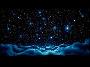 Night Sky 4K HDR Pure Black Sky | 10 Hours Real Starfield Above Clouds for OLED Screens
