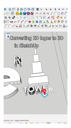 32K views · 432 reactions | Converting 2D logos to 3D in SketchUp using the Make Face plugin! I hope this content proves useful to you. For more tutorials, subscribe my YouTube channel! YouTube: Nice Tower #2dlogo #3dlog #logo #makeface #plugin #nicetower #nice #tower #nicetowers ‎‏#sketchup #architexture #exteriordesign #nicetower #architect #engineering #design #skp #foryou #reels #fyp #cayantower | Nice Tower | Facebook