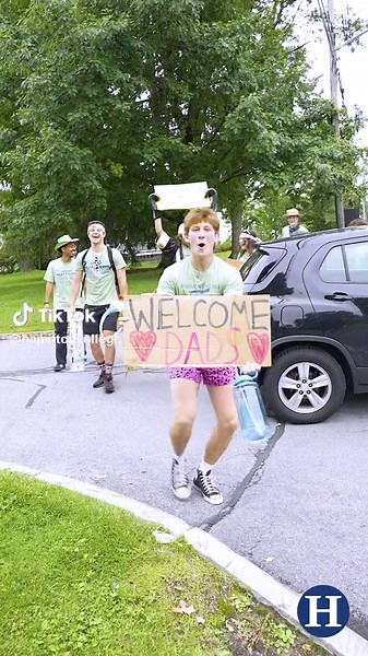 One of the best days of the year at Hamilton.💙 Welcome to our new students! #Hamilton #HamiltonCollege #ClintonNY #KnowThyself #ExploreYourPassions #ExpandYourPerspectives #ExpressYourself #StudyWhatYouLove #LetsGoBlue #College #CollegeLife #Classof2028 #Orientation 📹: Zack Stanek
