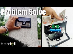 Solar Motion Sensor Light Repair 🌞