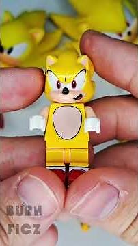Sonic Minifigure Review #actionfigures #bonecos #sonic #minifigures