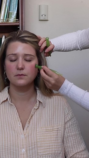 Would you try a relaxing Jade stick massage? | ASMR reiki roleplay sessionon a viewer #reiki #asmr #asmrroleplay #asmrrealperson #relaxingvideos #satisfyingvideo #fyp #chilibasmr #jaderoller #massage #acupressure #pressurepoints