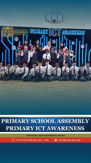 AlWisam School (AWS) | Smart clicks, safe choices! 🌐✨ Primary students celebrated ICT Awareness Week through fun games and a heart-warming assembly on being... | Instagram