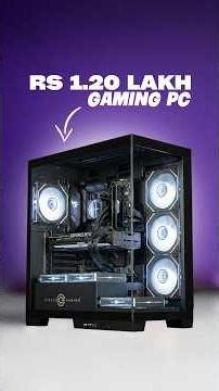 2K Gaming PC Build with Rx9060xt 8GB Graphics Card | Rs 1.20 LAKH Gaming PC