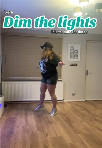 Learn the Dim the Lights Intermediate Line Dance