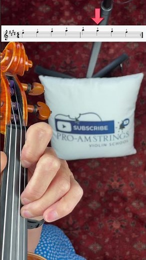 Violin Notes on the E string - the fastest way to learn the violin #shorts