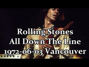 Rolling Stones - All Down The Line (1972-06-03 Vancouver)