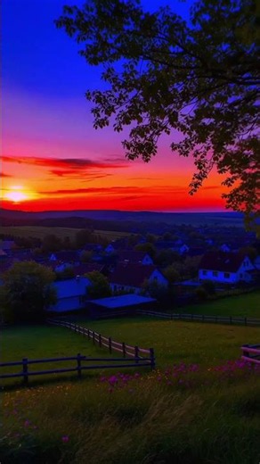 Beautiful Sunrise 🌅 | Peaceful Morning Nature View | Relaxing Sunrise #Shorts
