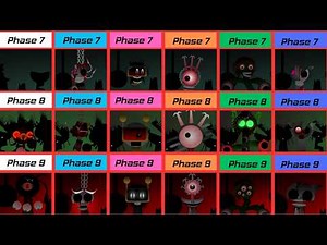 Incredibox Sprunki ALL Characters Phase 1 To 9