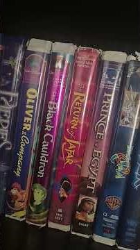 An overview of my vhs collection for February 10th 2026