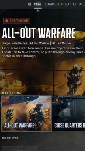 FREE TRIAL WEEK 😭🔥 Battlefield 6 #gaming #Battlefield6 #steammachine