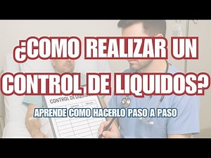 🔍 FLUID CONTROL IN NURSING: HOW AND WHY IS IT PERFORMED?